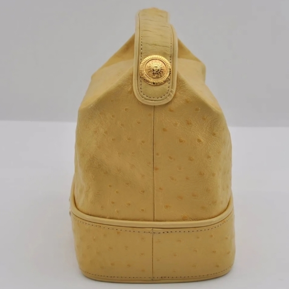 GIANNI VERSACE ostrich trunk bag main image 14